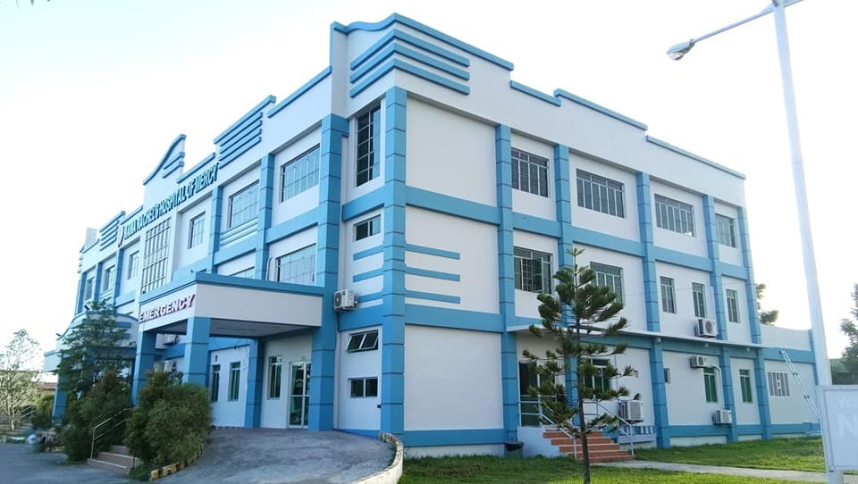Sykehusbygningen MaMa Rachel's Hospital of Mercy i Cavite.